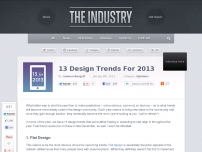 13 Design Trends For 2013