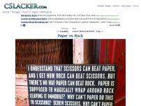 Paper vs Rock