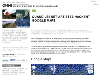 Quand les Net artistes hackent Google Maps