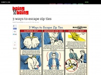 3 ways to escape zip ties