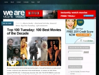 100 Best Movies of the Decade