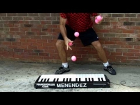 Worlds Fastest Piano Juggler