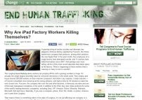Why Are iPad Factory Workers Killing Themselves?