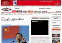 Le Premier ministre chinois censuré en Chine