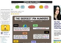 Geeky pin numbers