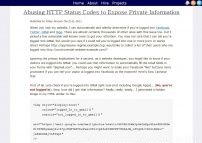 Abusing HTTP Status Codes to Expose Private Information