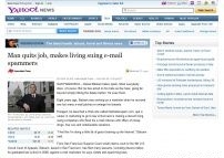 Man quits job, makes living suing e-mail spammers