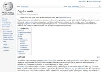 Cryptomnesia
