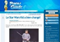 Le star wars kid a bien changé...