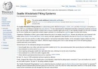 Seattle Windshield Pitting Epidemic