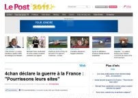 4chan déclare la guerre à  la France : « Pourrissons leurs sites »