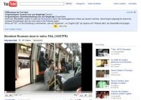 Mendiant Roumain dans le métro FAIL