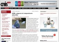 ADSL, pigeons et comparaisons absurdes