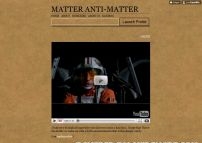 Matter Anti-Matter | If nature's biological imperative should ever come...