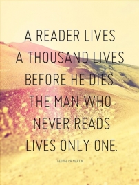 A reader lives