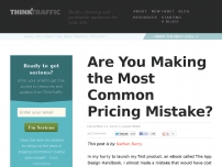 Are You Making the Most Common Pricing Mistake?