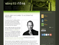 Steve Jobs Succumbs to Alternative Medicine