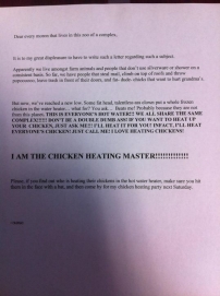 Chicken heating master