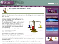 Which voting system is best ?