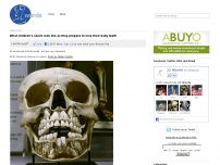 What children's skulls look like as they prepare to lose their baby teeth