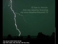 Lightning captured at 7,207 images per second