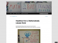 Headlines from a Mathematically Literate World