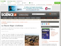 Le fleuve Niger s'enfonce