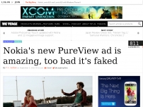 Nokia's new PureView ad is amazing, too bad it's faked