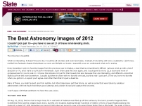 Best astronomy images 2012