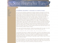 The Secret History of Star Wars