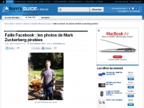Les photos de Mark Zuckerberg piratées