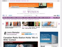 Canadian Radio Station Holds 'Win A Wife' Contest