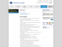 Key facts in transport for London