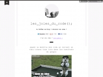 les_joies_du_code();