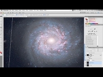 Creating a Hubble Galaxy in Two Minutes