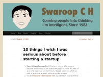 10 things I wish I was serious about before starting a startup