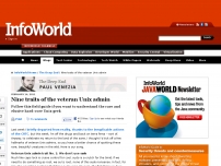 Nine traits of the veteran Unix admin | Unix - InfoWorld