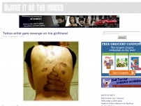 Tattoo artist gets revenge on his girlfriend