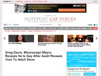 Mississippi Mayor Reveals He Is Gay After Audit Reveals Visit To Adult Store