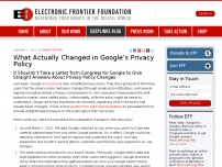 What Actually Changed in Google's Privacy Policy