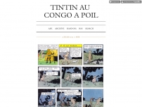Tintin au Congo a Poil